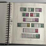 Bund 1949-1993**/gest./Briefe, Spezialsammlung, mit Posthorn H-Bl. 1-2