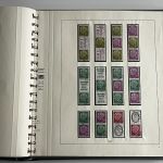 Bund 1949-1993**/gest./Briefe, Spezialsammlung, mit Posthorn H-Bl. 1-2