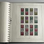 Bund 1949-1993**/gest./Briefe, Spezialsammlung, mit Posthorn H-Bl. 1-2