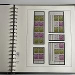 Bund 1949-1993**/gest./Briefe, Spezialsammlung, mit Posthorn H-Bl. 1-2