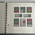 Bund 1949-1993**/gest./Briefe, Spezialsammlung, mit Posthorn H-Bl. 1-2