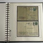 Bund 1949-1993**/gest./Briefe, Spezialsammlung, mit Posthorn H-Bl. 1-2
