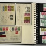 Bund 1949-1993**/gest./Briefe, Spezialsammlung, mit Posthorn H-Bl. 1-2