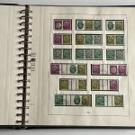 Bund 1949-1993**/gest./Briefe, Spezialsammlung, mit Posthorn H-Bl. 1-2