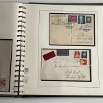 Bund 1949-1993**/gest./Briefe, Spezialsammlung, mit Posthorn H-Bl. 1-2
