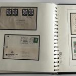Bund 1949-1993**/gest./Briefe, Spezialsammlung, mit Posthorn H-Bl. 1-2