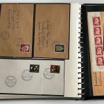 Bund 1949-1993**/gest./Briefe, Spezialsammlung, mit Posthorn H-Bl. 1-2