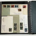 Bund 1949-1993**/gest./Briefe, Spezialsammlung, mit Posthorn H-Bl. 1-2