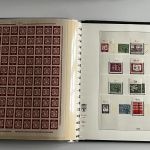 Bund 1949-1993**/gest./Briefe, Spezialsammlung, mit Posthorn H-Bl. 1-2