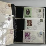 Bund 1949-1993**/gest./Briefe, Spezialsammlung, mit Posthorn H-Bl. 1-2