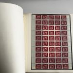 Bund 1949-1993**/gest./Briefe, Spezialsammlung, mit Posthorn H-Bl. 1-2