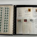 Bund 1949-1993**/gest./Briefe, Spezialsammlung, mit Posthorn H-Bl. 1-2