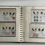 Bund 1949-1993**/gest./Briefe, Spezialsammlung, mit Posthorn H-Bl. 1-2