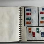 Bund 1949-1993**/gest./Briefe, Spezialsammlung, mit Posthorn H-Bl. 1-2