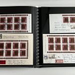 Bund 1949-1993**/gest./Briefe, Spezialsammlung, mit Posthorn H-Bl. 1-2