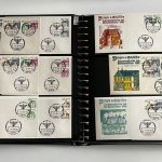 Bund 1949-1993**/gest./Briefe, Spezialsammlung, mit Posthorn H-Bl. 1-2