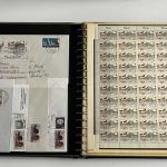 Bund 1949-1993**/gest./Briefe, Spezialsammlung, mit Posthorn H-Bl. 1-2