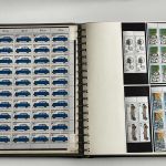 Bund 1949-1993**/gest./Briefe, Spezialsammlung, mit Posthorn H-Bl. 1-2