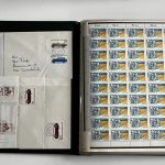 Bund 1949-1993**/gest./Briefe, Spezialsammlung, mit Posthorn H-Bl. 1-2