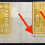 P) Bayern Mi 8 ZW (*) breitrandig vom Unterrand, FA Brettl BPP