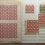 P) Bayern 1874, Bogen Mi 33 ** mit ZW, dazu weitere Bogenteile