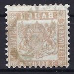 P) Baden Mi 20 aD ° "Durchgehender Druck