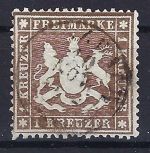 P) Württemberg Mi 16 y b ° signiert