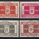 P) Württemberg Dienst Mi 123-129 ° Luxus, Klinkhammer BPP, ME 150€