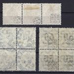 P) Württemberg Dienst Dreierstreifen/Viererblock gepr. Infla, ME 330€