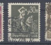 DR Arbeiterserie Mi 238-245 °, Mi 245 gepr. Infla Berlin