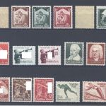 DR Partie aus den Jahren 1934-35 postfrisch, 3 Werte BPP geprüft