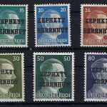 Lokalausgaben Herrnhut 6 Werte * und ein Wert ** meist BPP geprüft