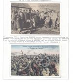 Dt. Bes. 1. WK, 4 interessante gelaufene Bildpostkarten