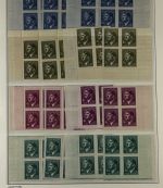 P) Böhmen und Mähren Hitler Ausgaben, Partie aus Spezialsammlung