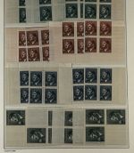 P) Böhmen und Mähren Hitler Ausgaben, Partie aus Spezialsammlung