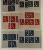 P) Böhmen und Mähren Hitler Ausgaben, Partie aus Spezialsammlung