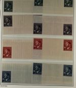 P) Böhmen und Mähren Hitler Ausgaben, Partie aus Spezialsammlung