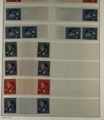 P) Böhmen und Mähren Hitler Ausgaben, Partie aus Spezialsammlung