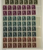 P) Böhmen und Mähren Hitler Ausgaben, Partie aus Spezialsammlung