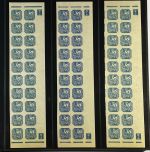 P) Böhmen u. Mähren Zulassungsmarken, Teil Spezialsammlung mit Pl. Nr.