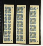 P) Böhmen u. Mähren Zulassungsmarken, Teil Spezialsammlung mit Pl. Nr.