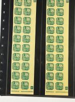 P) Böhmen u. Mähren Zulassungsmarken, Teil Spezialsammlung mit Pl. Nr.