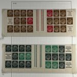 P) DR Hindenburg Spezial, MHB-Teile aus MHB 38-52 **