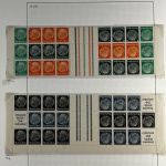 P) DR Hindenburg Spezial, MHB-Teile aus MHB 38-52 **