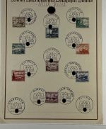 P) 3. Reich, 7 Gedenkausgaben / Gedenkblätter 1936-1941