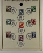 P) 3. Reich, 7 Gedenkausgaben / Gedenkblätter 1936-1941