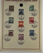 P) 3. Reich, 7 Gedenkausgaben / Gedenkblätter 1936-1941