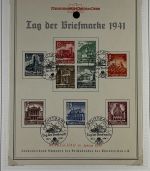 P) 3. Reich, 7 Gedenkausgaben / Gedenkblätter 1936-1941