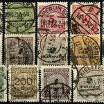 P) DR Mi 313-330 A/B °, gepr. Infla Berlin, ME 1.400€