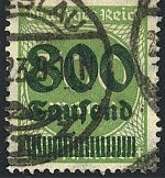 P) DR Mi 307 °, gepr. Infla Berlin, ME 2.000 €